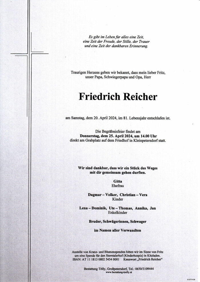 Parte Friedrich Reicher