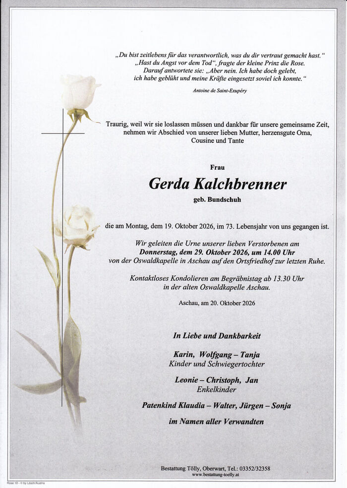 Parte Gerda Kalchbrenner