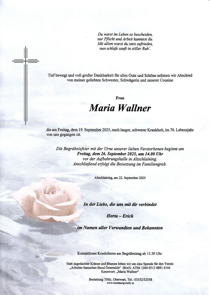 Parte Maria Wallner