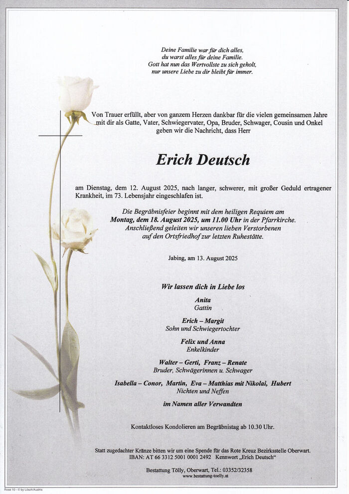 Parte Erich Deutsch