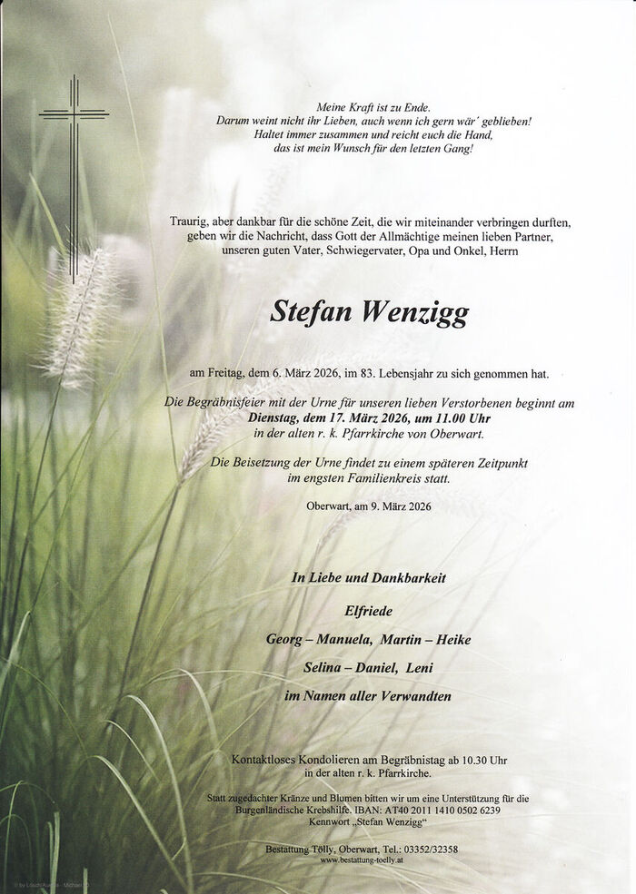 Parte Stefan Wenzigg