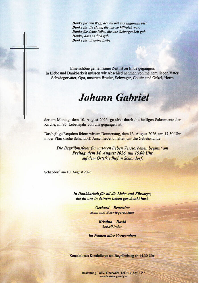 Parte Johann Gabriel