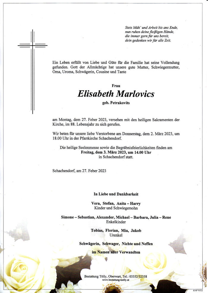 Parte Elisabeth Marlovics