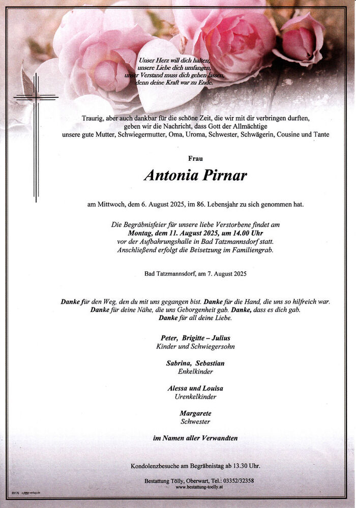 Parte Antonia Pirnar