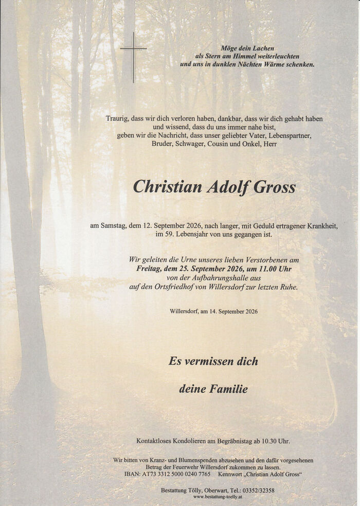 Parte Christian Adolf Gross
