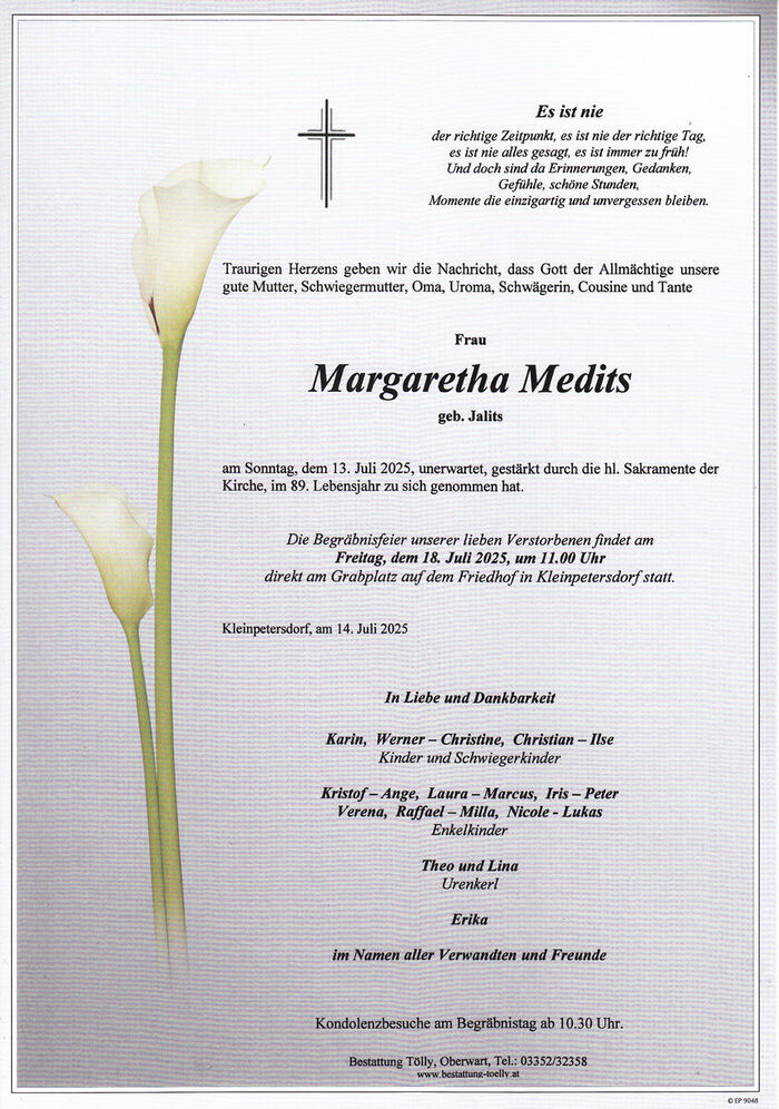 Parte Margaretha Medits