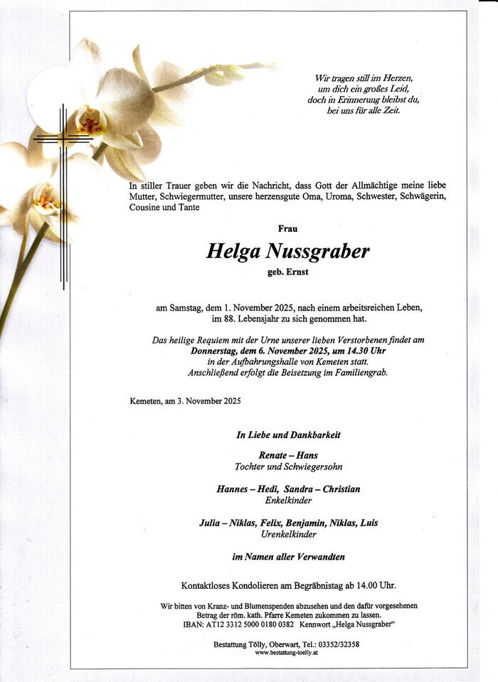 Parte Helga Nussgraber