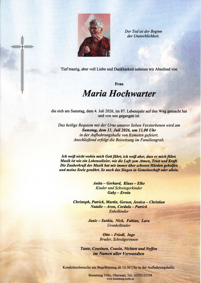 Parte Maria Hochwarter