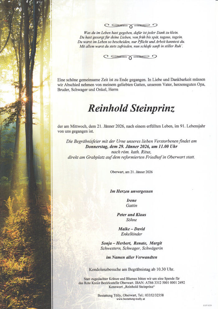 Parte Reinhold Steinprinz