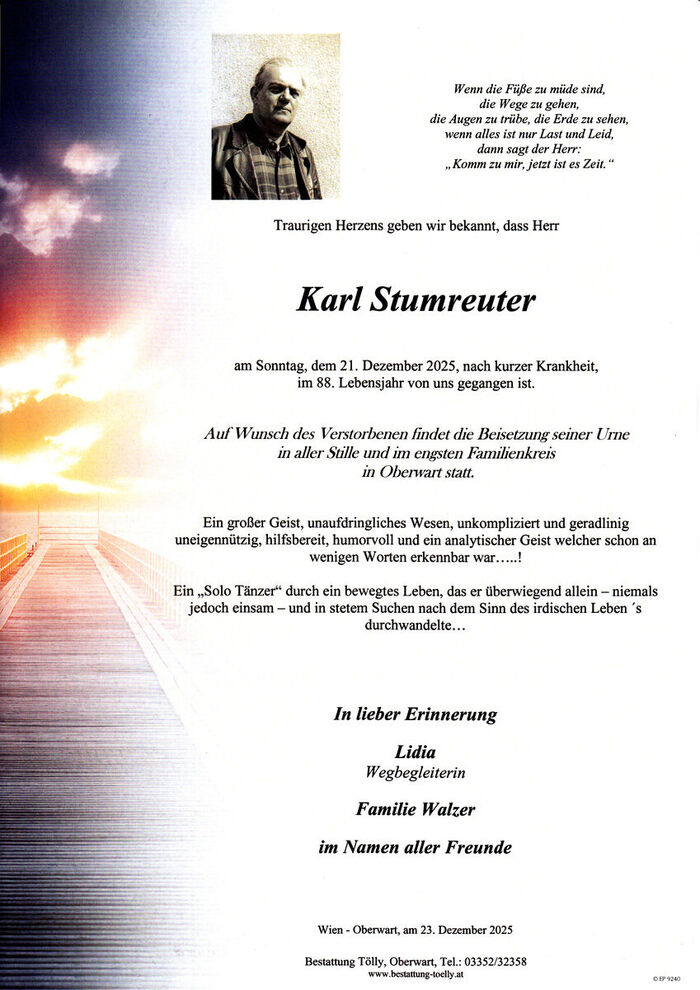 Parte Karl Stumreuter