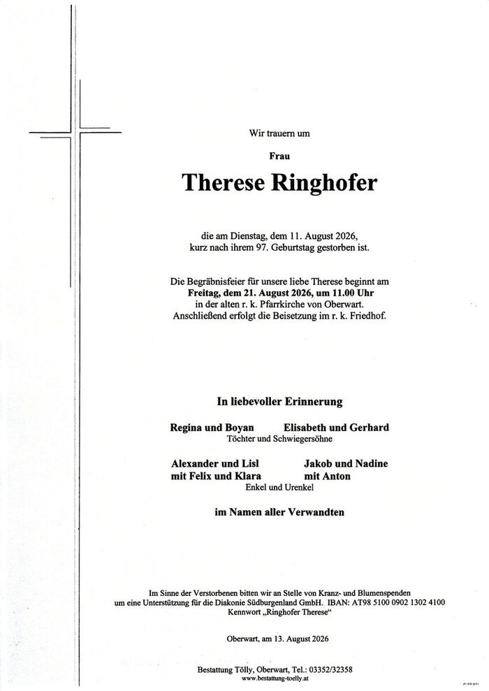 Parte Therese Ringhofer