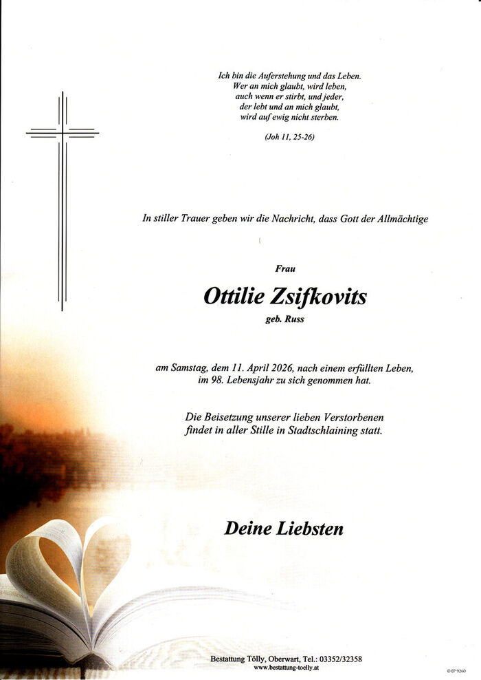 Parte Ottilie Zsifkovits