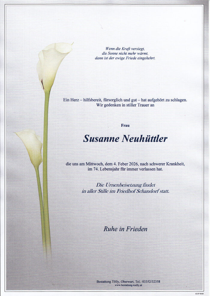 Parte Susanne Neuhüttler