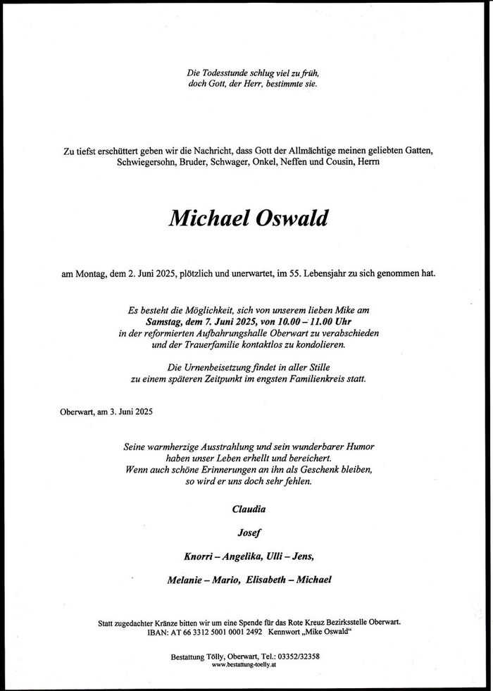 Parte Michael Oswald