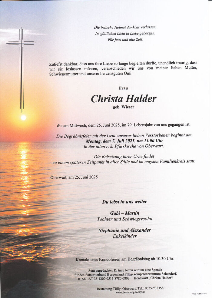 Parte Christa Halder