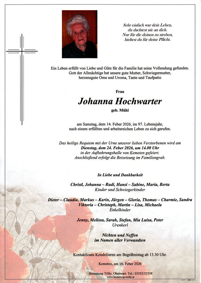 Parte Johanna Hochwarter