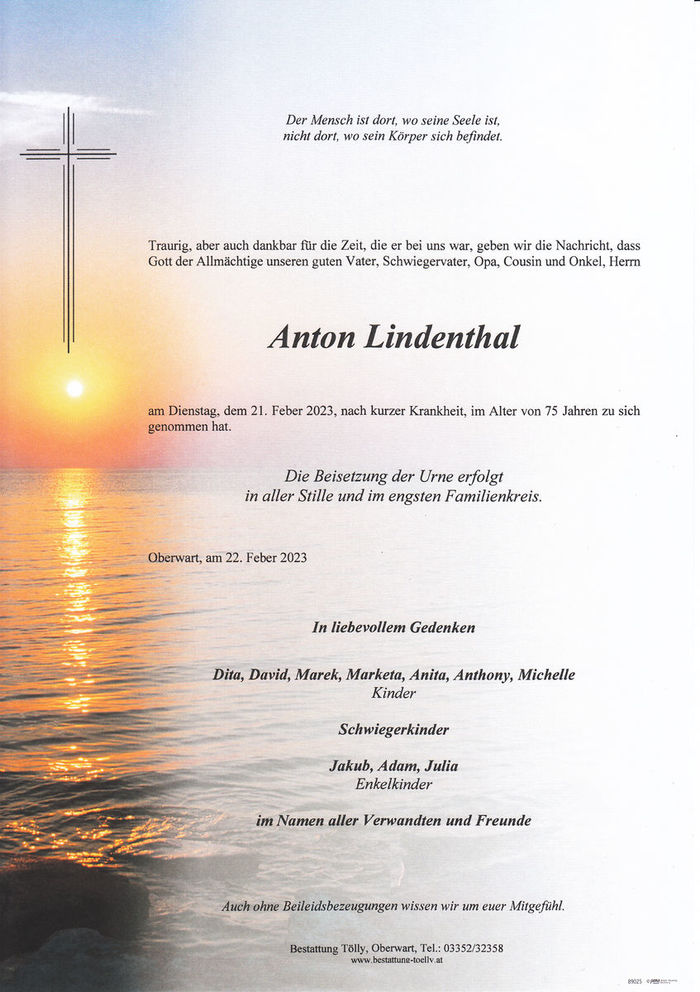 Parte Anton Lindenthal