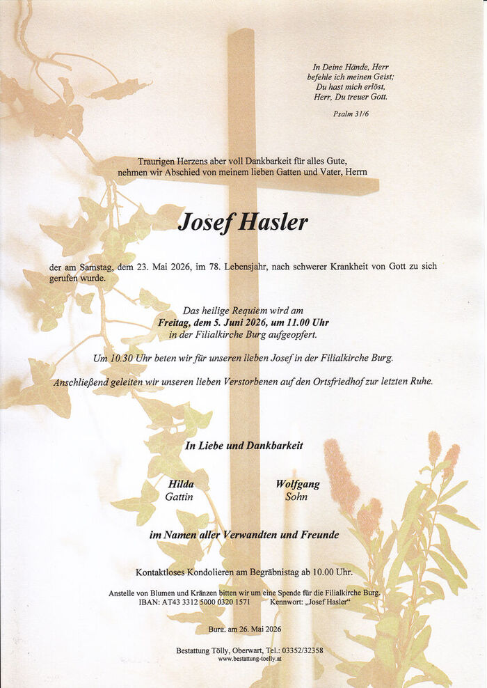 Parte Josef Hasler