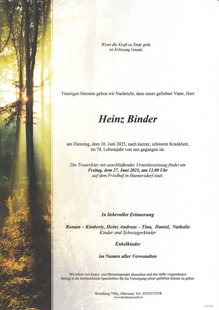 Parte Heinz Binder