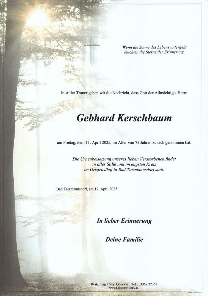 Parte Gebhard Kerschbaum