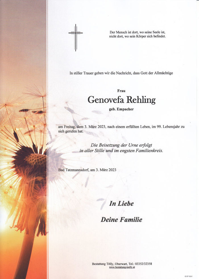 Parte Genovefa Rehling