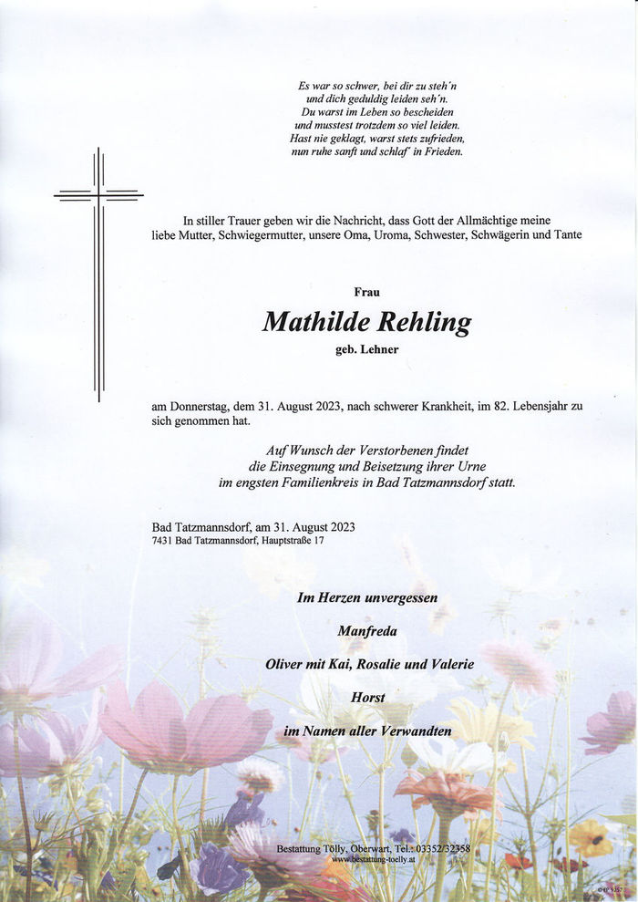 Parte Mathilde Rehling