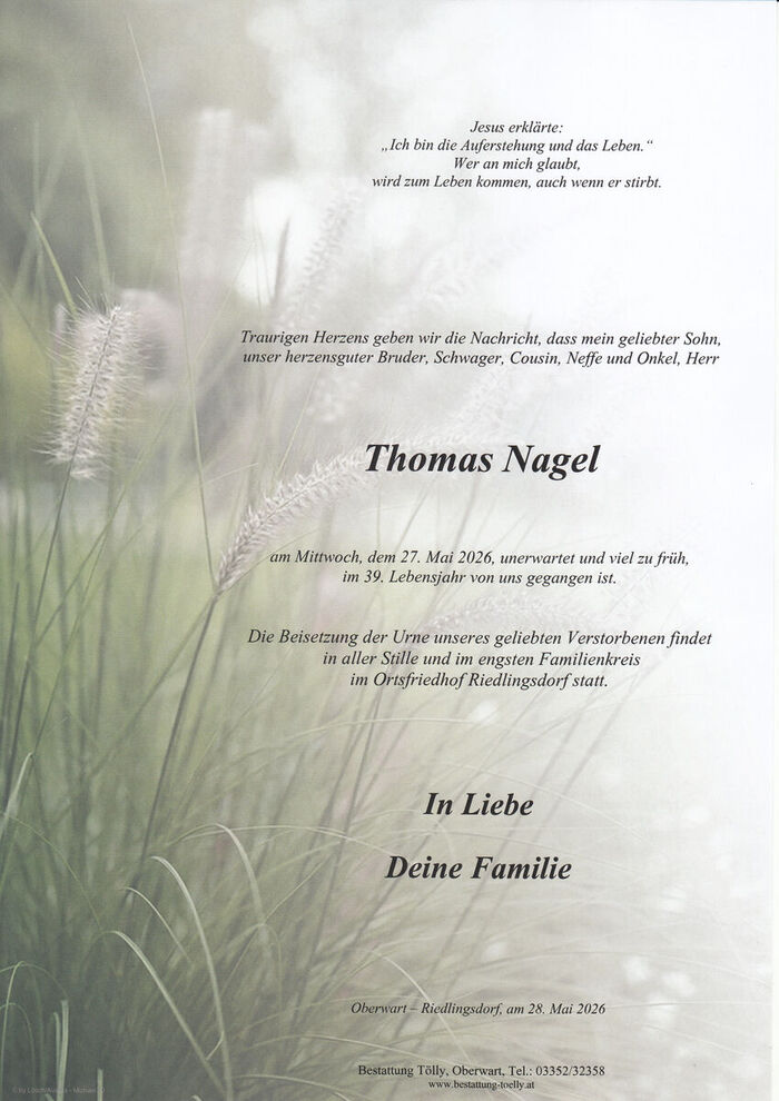 Parte Thomas Nagel