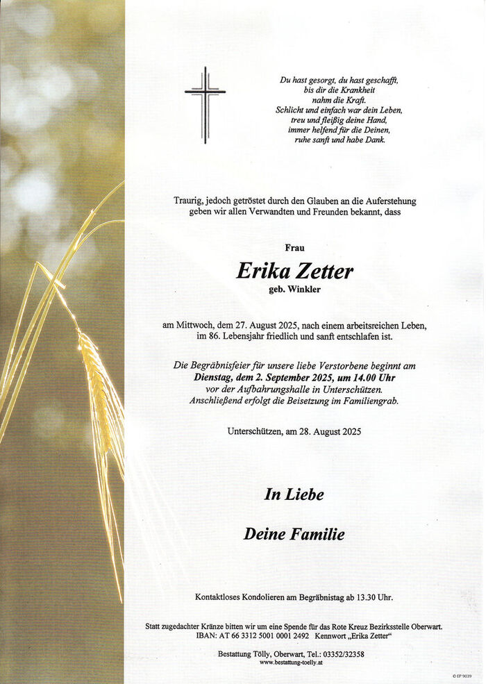 Parte Erika Zetter