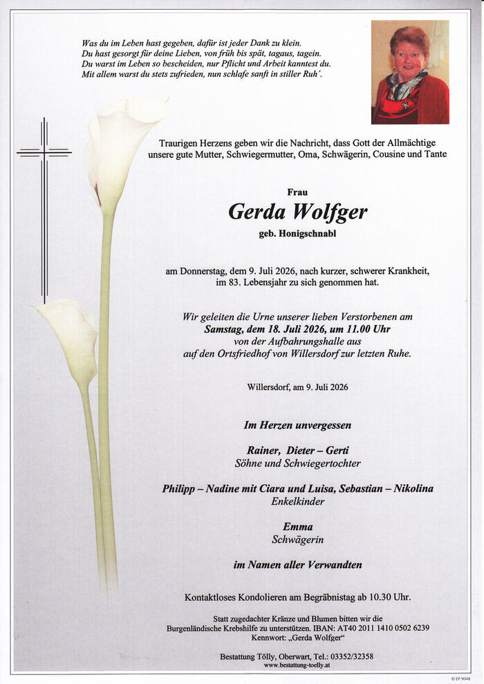 Parte Gerda Wolfger