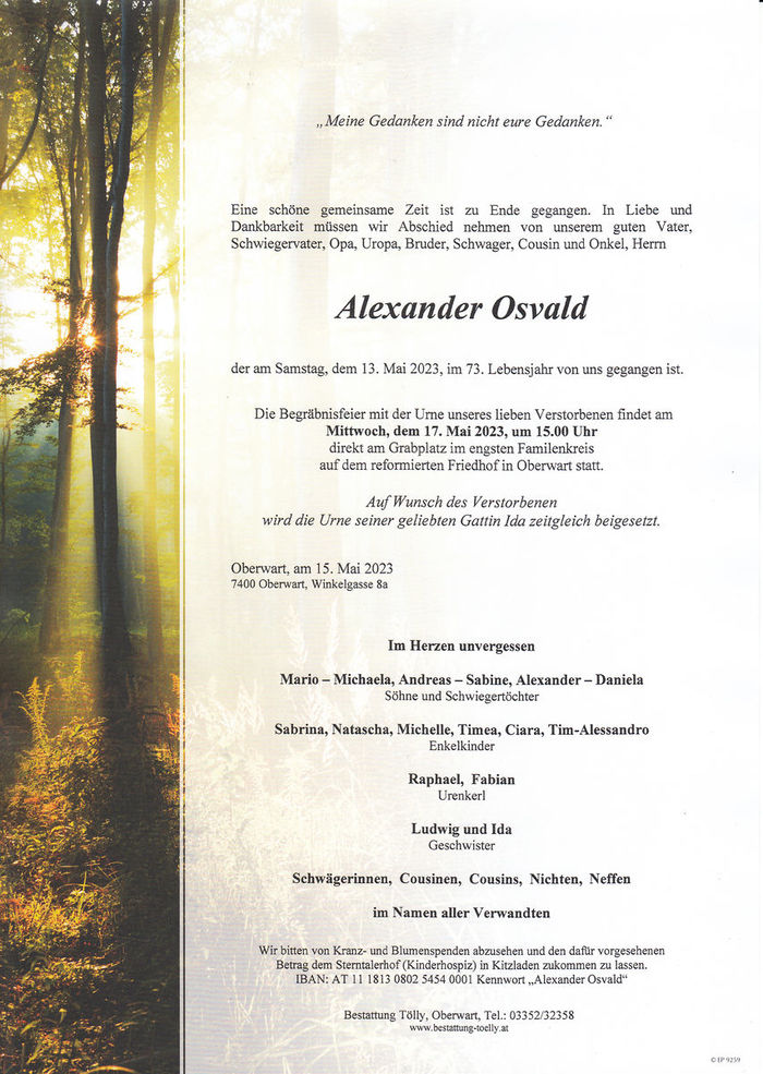 Parte Alexander Osvald