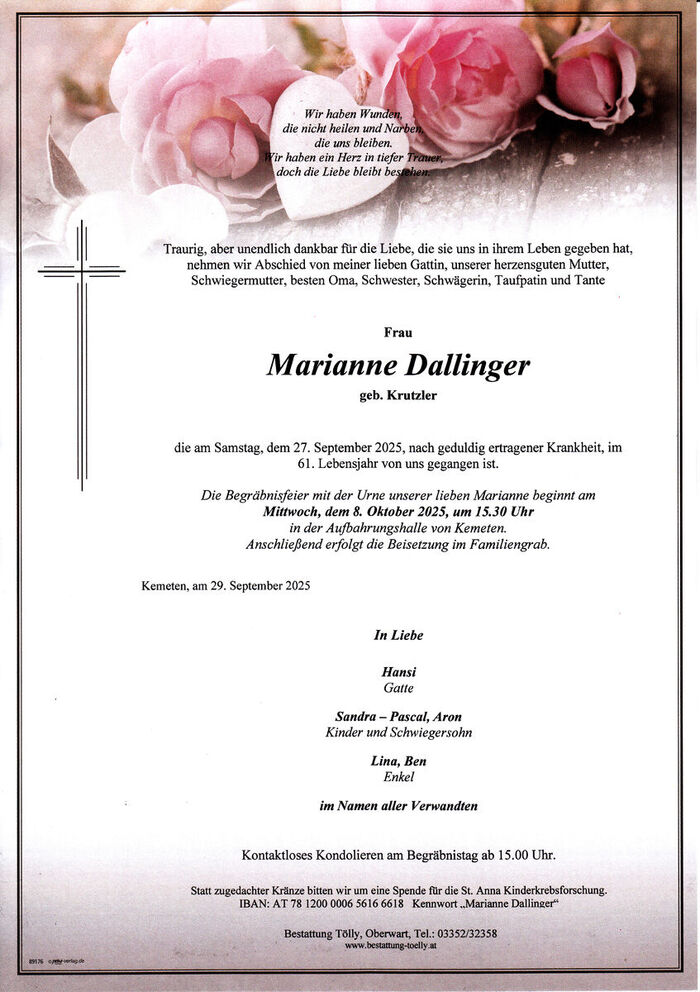 Parte Marianne Dallinger