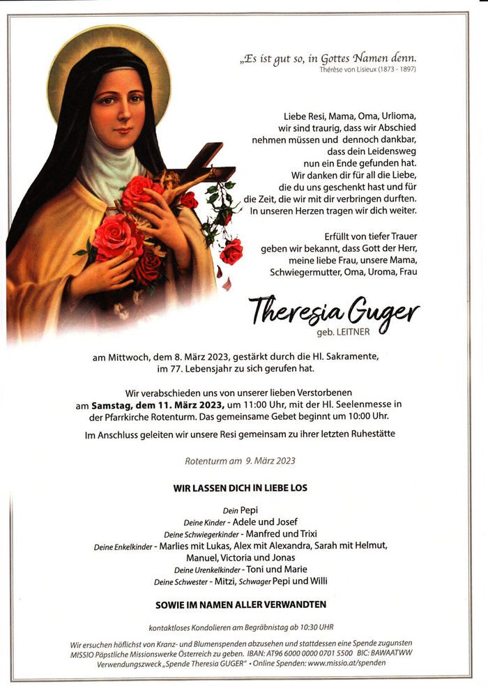 Parte Theresia Guger