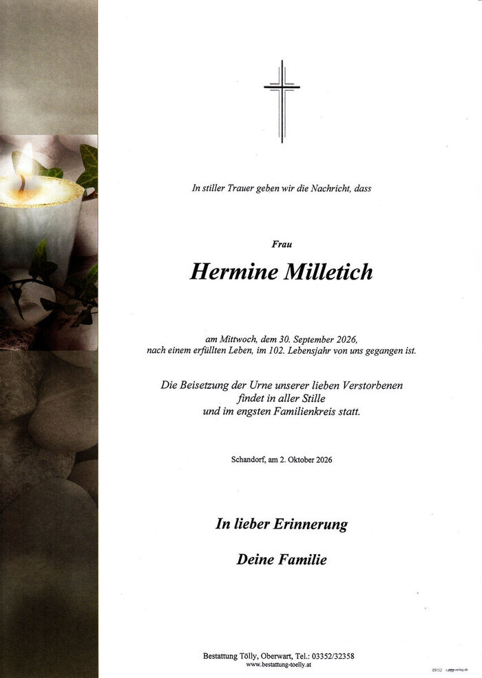 Parte Hermine Milletich