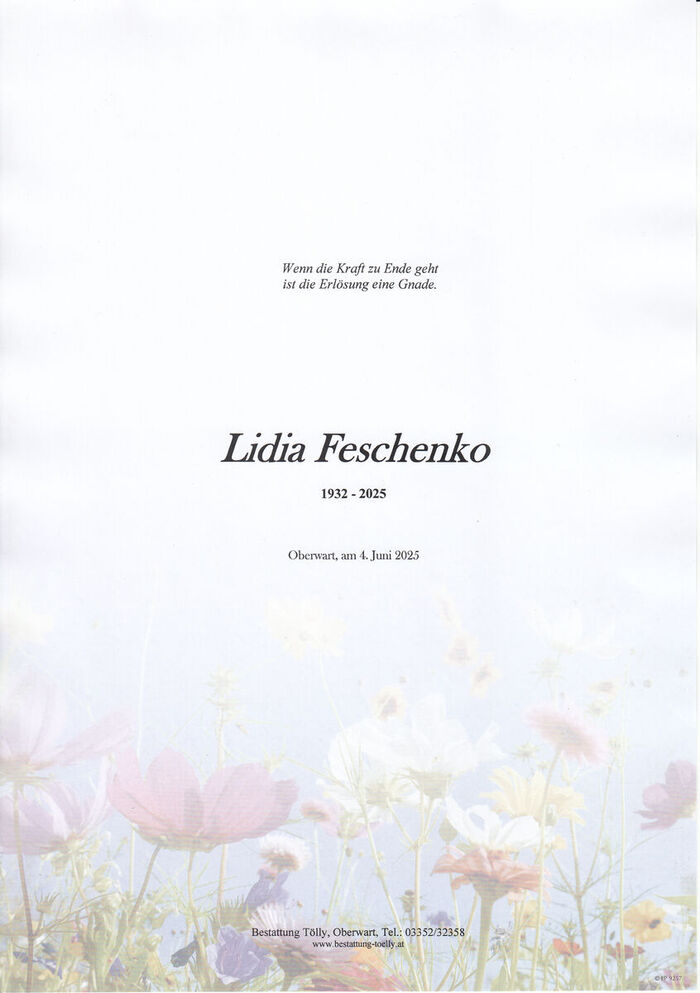 Parte Lidia Feschenko