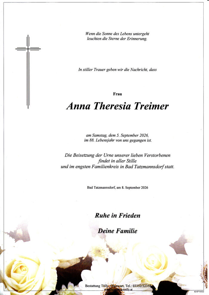 Parte Anna Theresia Treimer