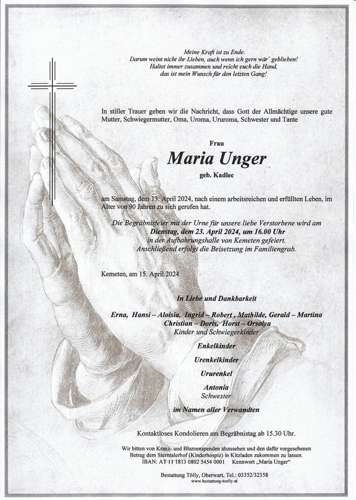 Parte Maria Unger