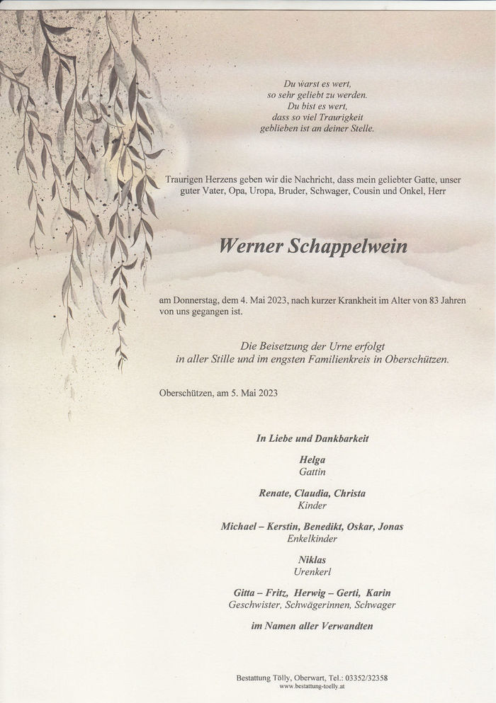 Parte Werner Schappelwein