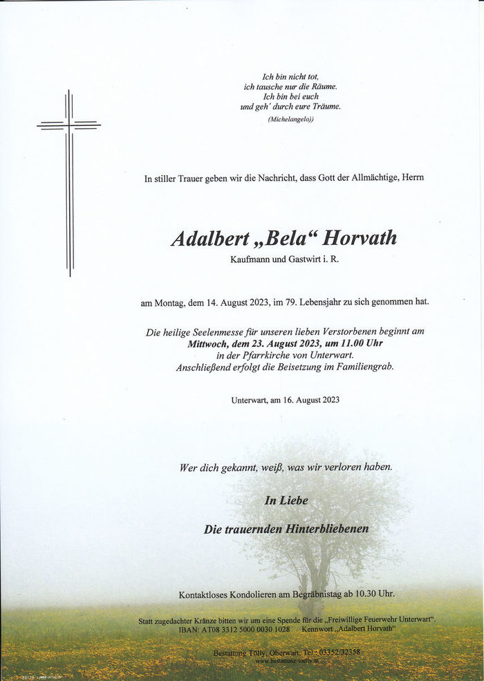 Parte Adalbert "Bela" Horvath