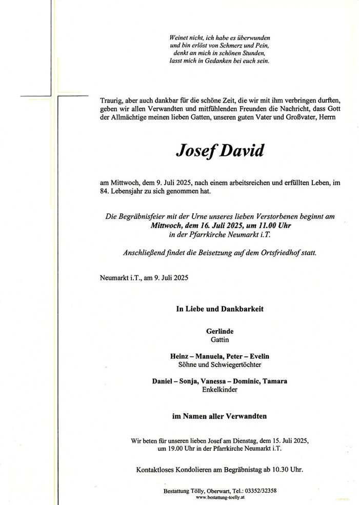 Parte Josef David