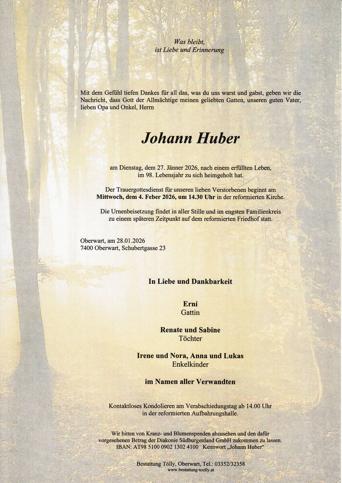 Parte Johann Huber