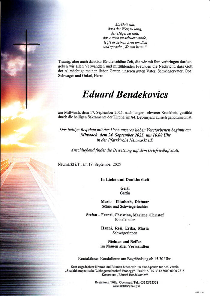 Parte Eduard Bendekovics