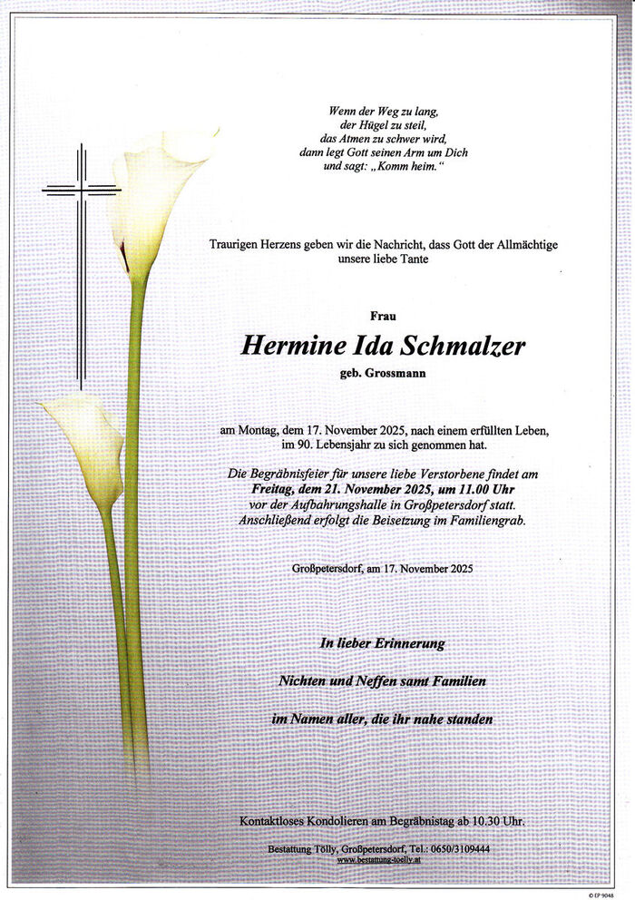 Parte Hermine Ida Schmalzer