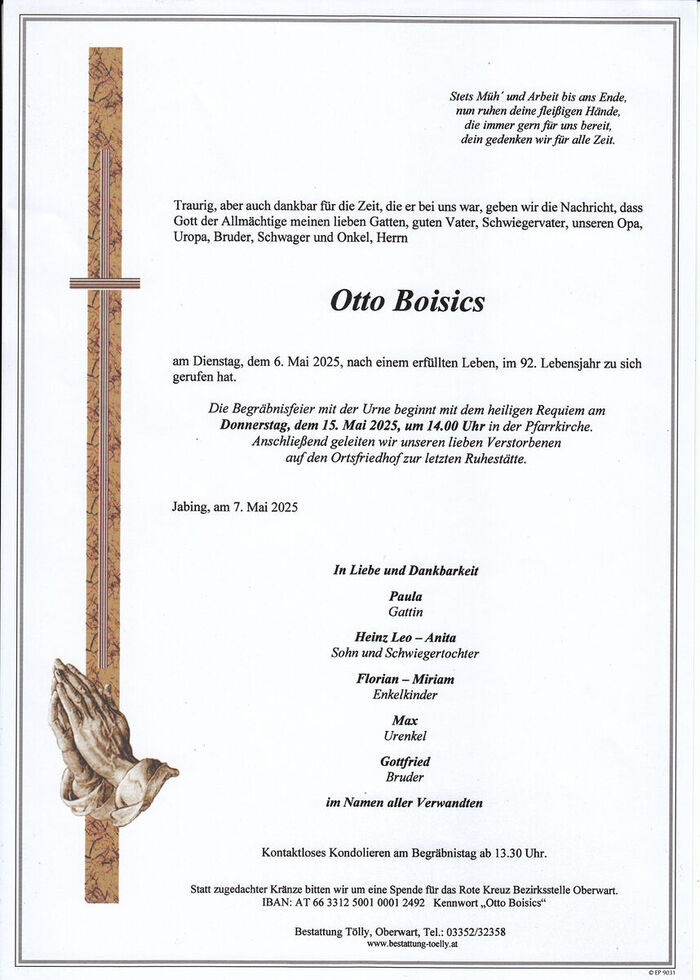 Parte Otto Boisics